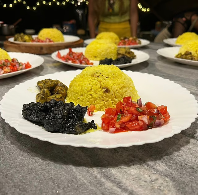 Authentic Khasi cuisine.