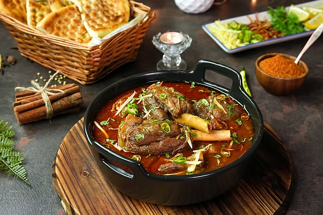 Nihari and Naan