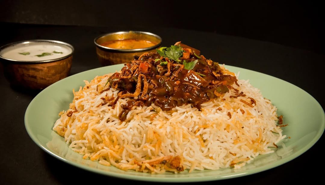 Biryani at Ulavacharu restaurant