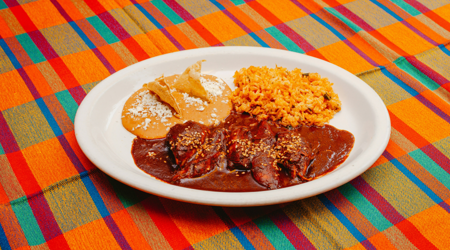 Mole meaning 'sauce', is a traditional sauce and marinade originally used in Mexican cuisine.