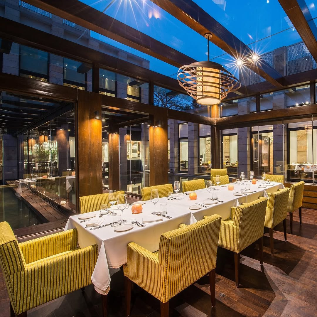 Indian accent fine dining restaurant