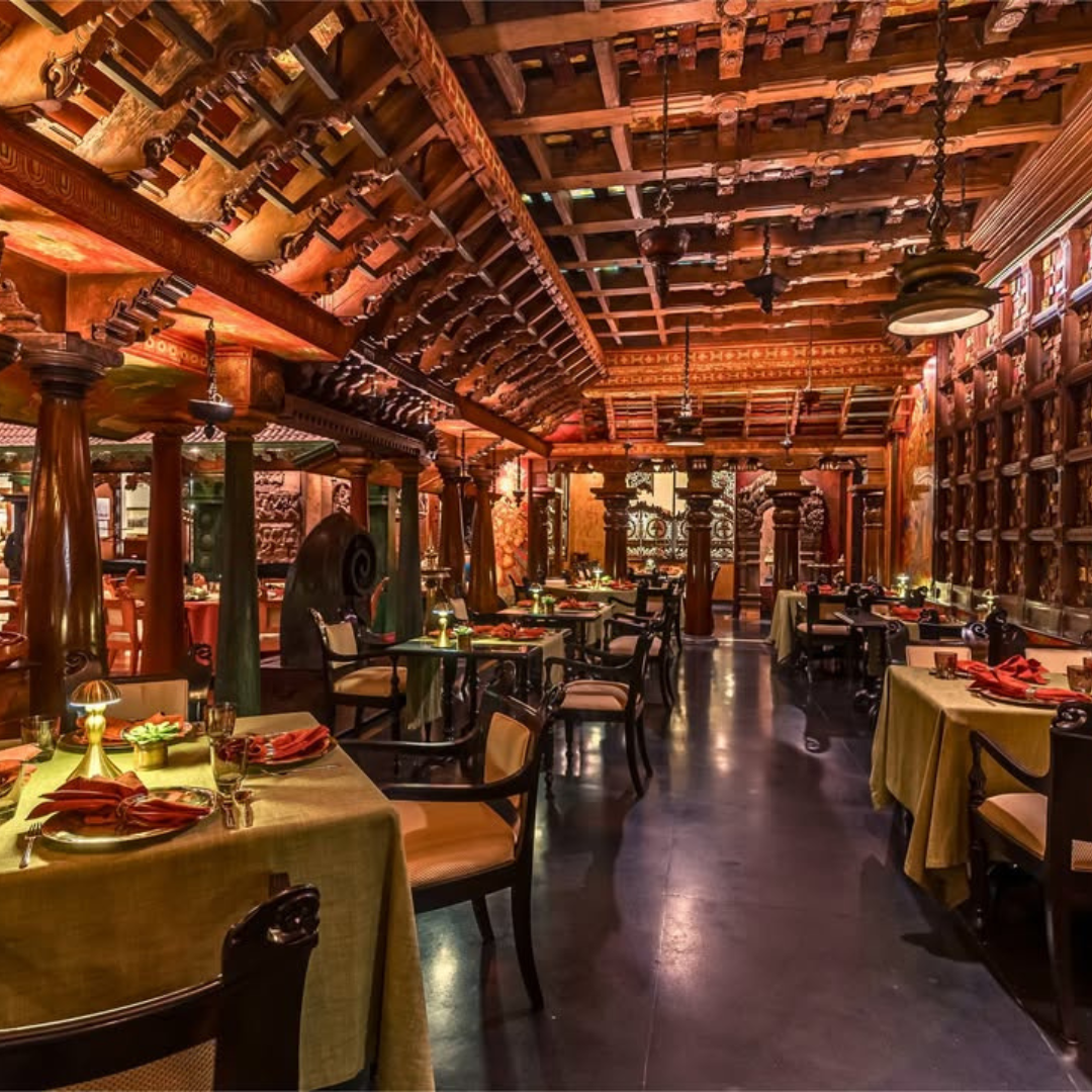 The Spice Route fine dining restaurant