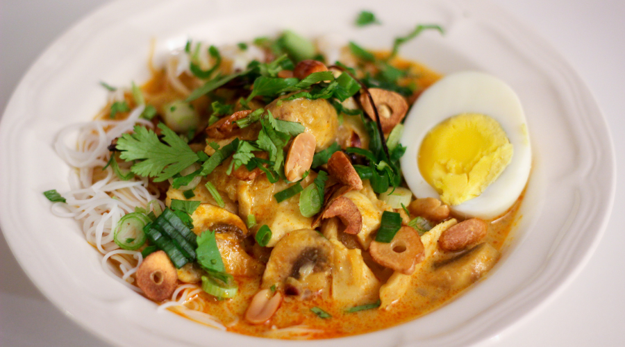 Burmese khow suey