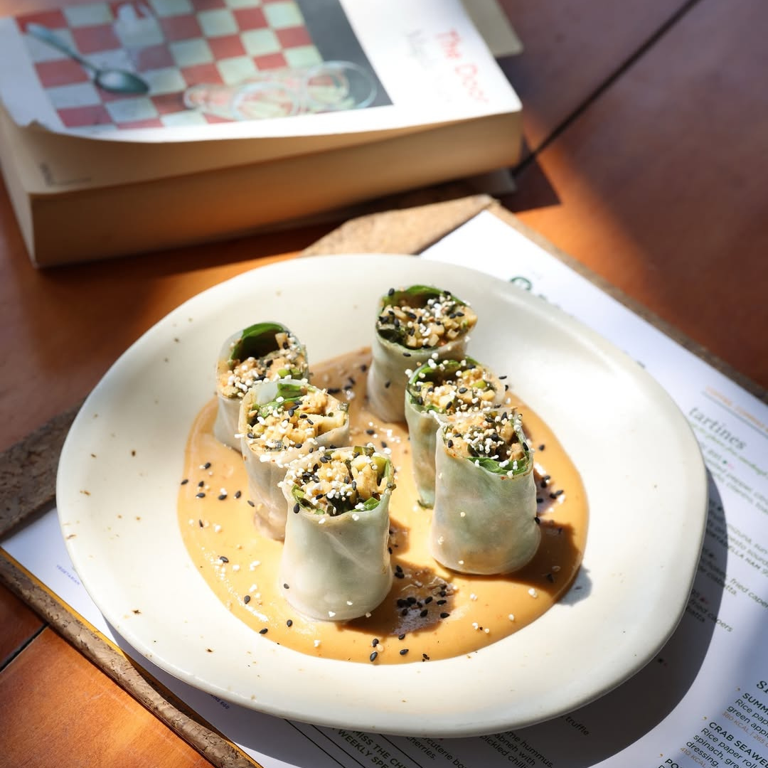 Summer rolls at The Grammar Room
