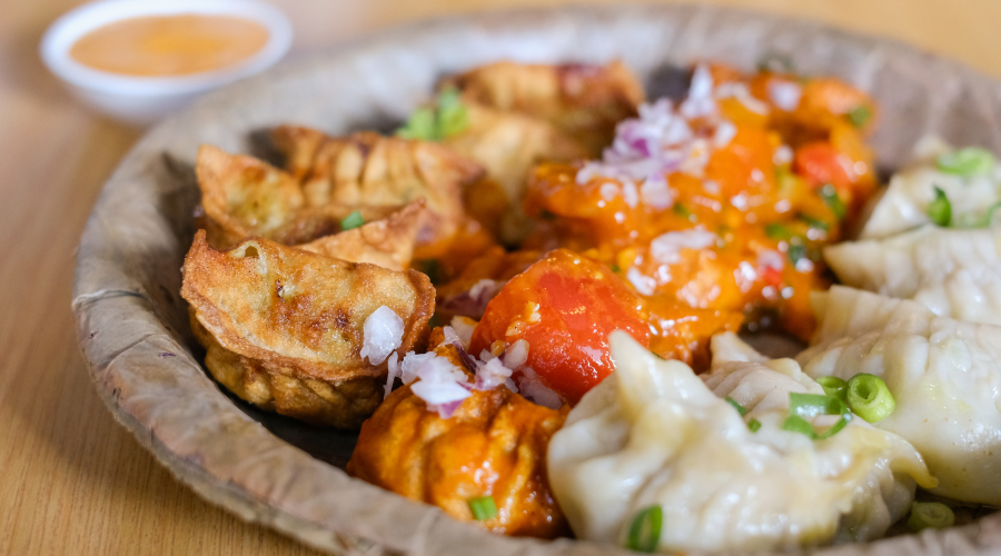 Chicken momos