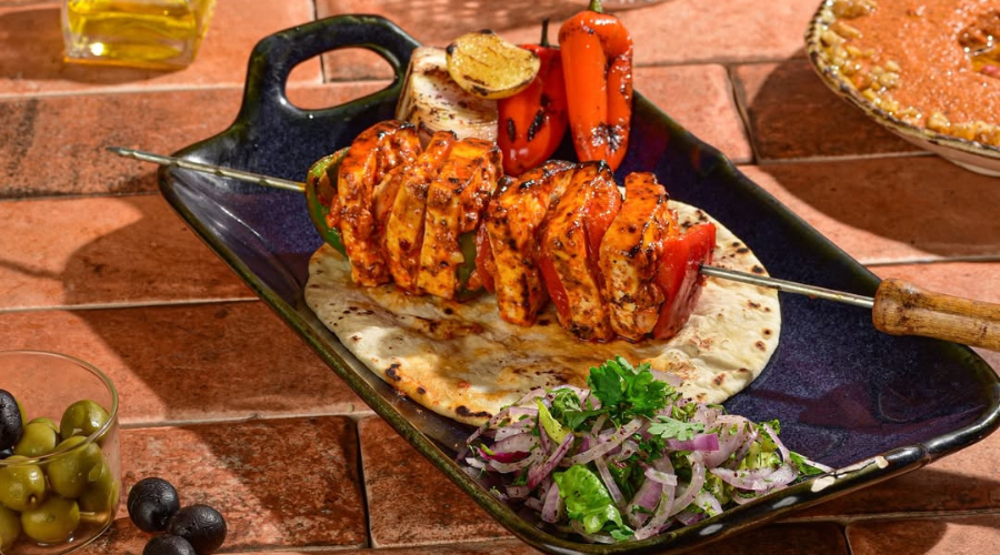 Paneer Shish Kebab at Tahini by Enoki