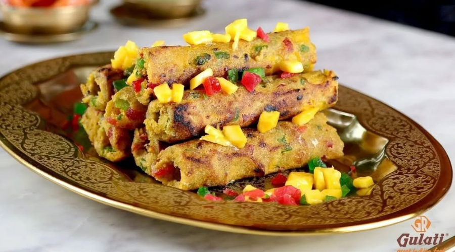 Mango Seekh Sangri at Gulati restaurant