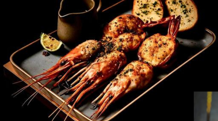 Chilli garlic prawn at Congo
