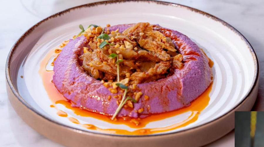 Kimchi Hummus at Mezze Mambo