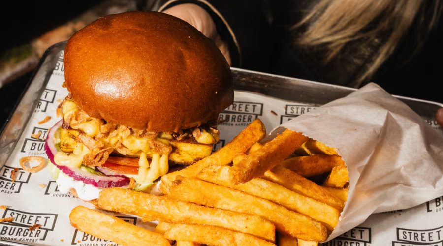 Chef Gordon Ramsay’s Street Burger Opens Up At The Delhi Airport