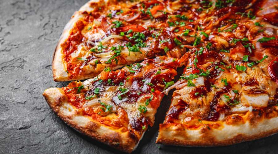 Flavourful farm-house pizza at The Forestta