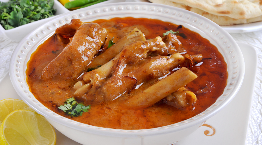 Mughlai feast at Javed Nihari