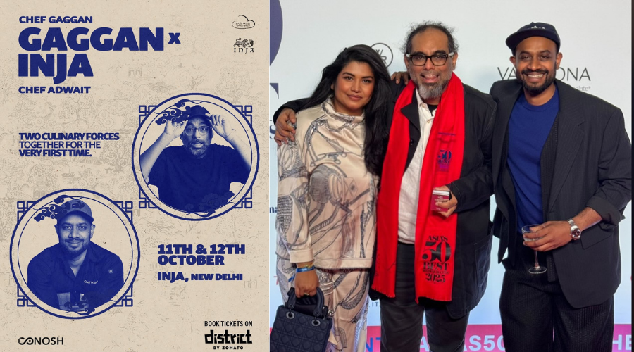 Gaggan Anand To Collaborate With INJA’s Chef Adwait Anantwar In October, This Year